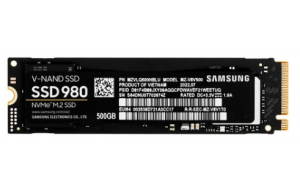 SSD накопитель Samsung 980 500ГБ, M.2 2280, PCIe 3.0 x4, NVMe, M.2 SSD накопитель Samsung 980 500ГБ, M.2 2280, PCIe 3.0 x4, NVMe, M.2