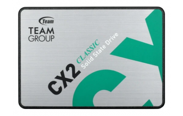 SSD накопитель Team Group CX2, 1TB, 2.5", SATA-3, [T253X6001T0C101], TLC (R540/W490MB/s)