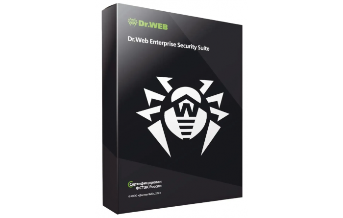 Антивирус Dr.Web Enterprise Security Suite (Комплект для мал бизн) (продл 1год) 15ПК+15МУ+15ПП+2ФС