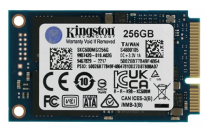 SSD накопитель Kingston KC600 256 ГБ MSATA [SKC600MS/256G]